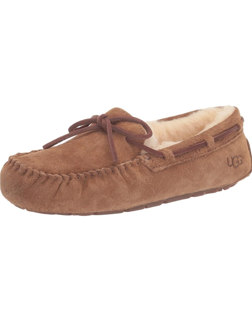 UGG Dokota tan color with laces slippers slide on